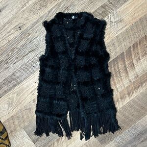 Love Token real fur vest small